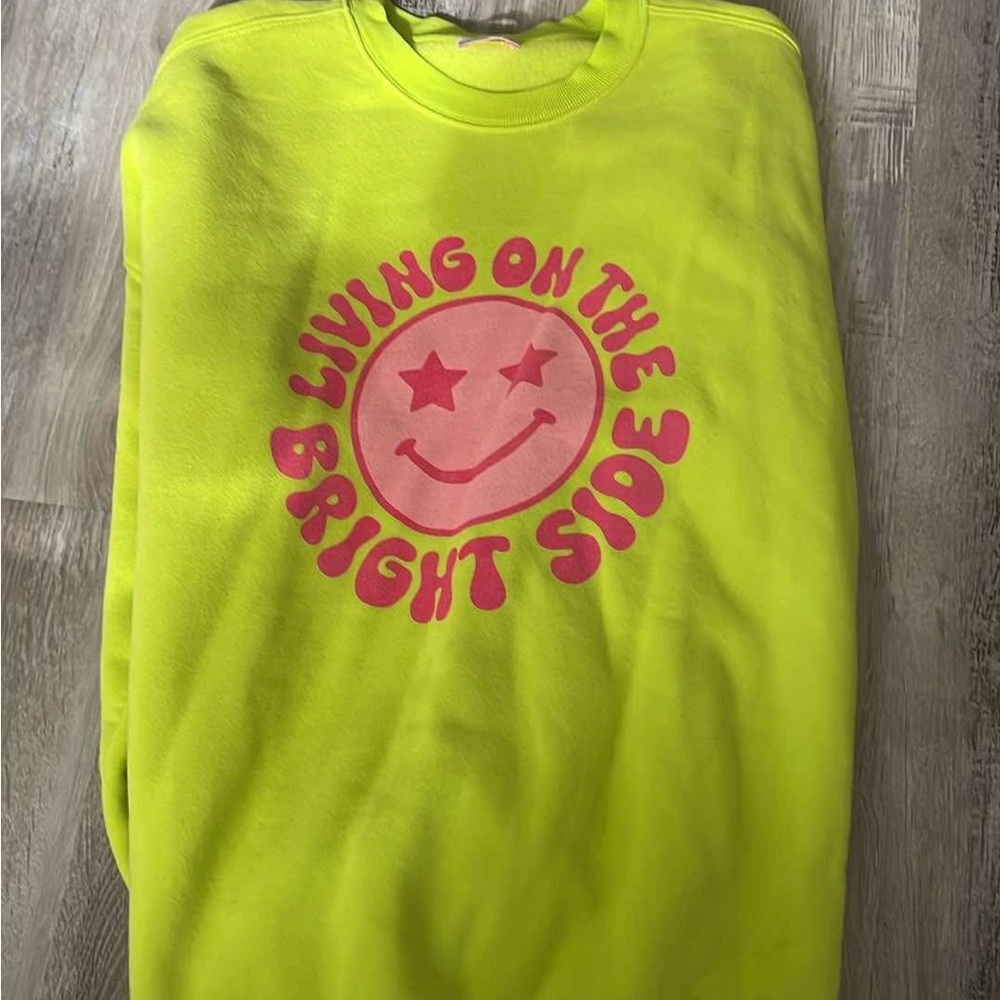 Pink Lily Neon Green Sweater